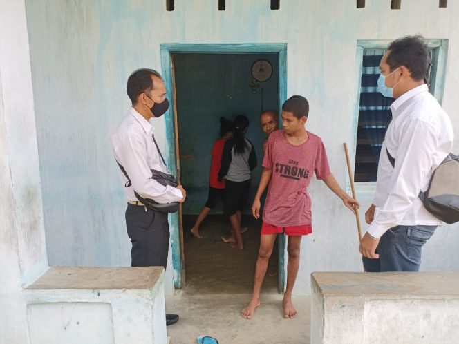 
 Satgas Gakkum Polres Karimun Monitoring Napi Bebas Saat Pendemi Covid-19