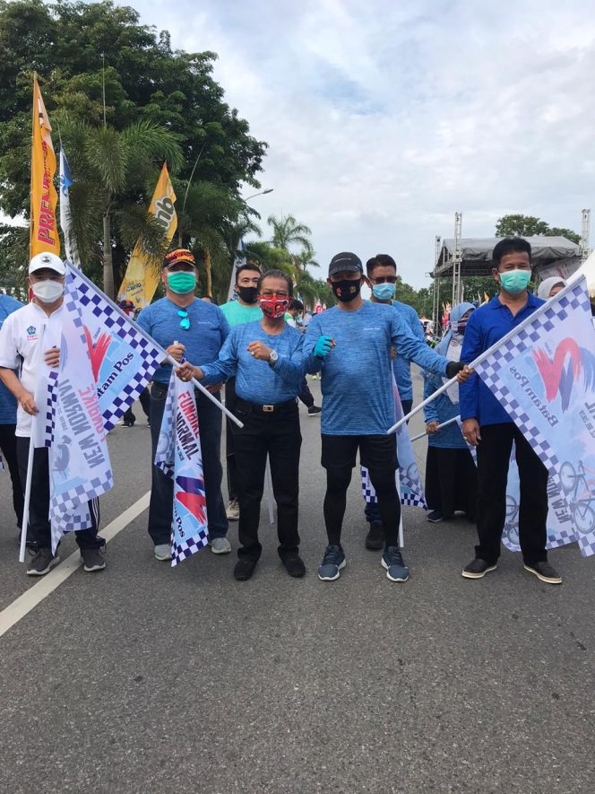 
 Kapolda Kepri Hadiri Fun Bike di  HUT Batam Pos ke-22 Tahun