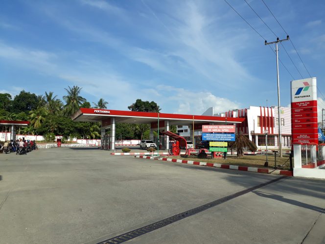 
 Stok BBM Jenis Premium di SPBU Poros Karimun Masih Aman