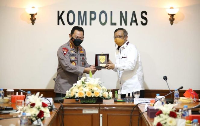 
 Kapolri Bahas Pemantapan Polri Presisi Bareng Kompolnas