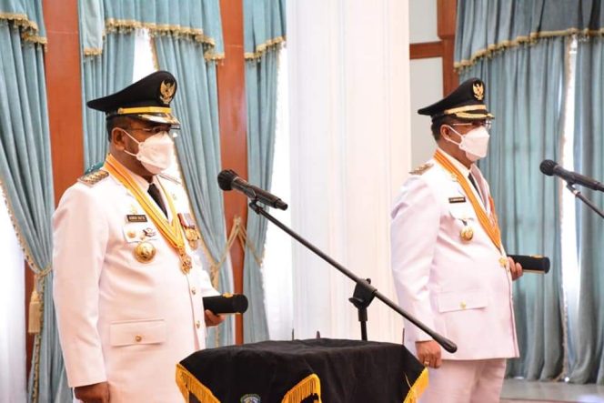 
 Usai Dilantik, Bupati dan Wakil Bupati Karimun Ajak Masyarakat Bersatu Untuk Memajukan Karimun