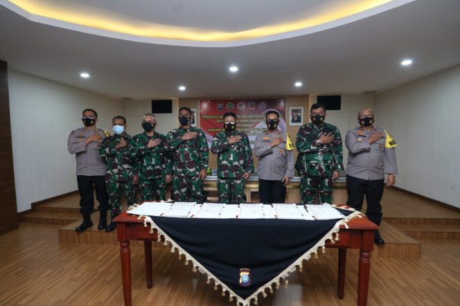 
 Rapat Koordinasi Kesiapan Pengamanan Idul Fitri 1442 H