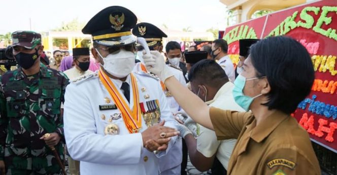 
 Dalam Sehari Covid-19 Tembus 52 Orang, Kabupaten Karimun Jadi Zona Orange