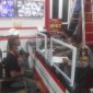 Perwakilan korban kebakaran lahan didampingi kuasa hukum saat membuat laporan di SPKT Polres Karimun (Ist)