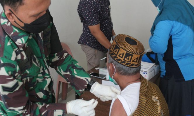 
 Kodim 0317/TBK Gelar Vaksinasi Massal
