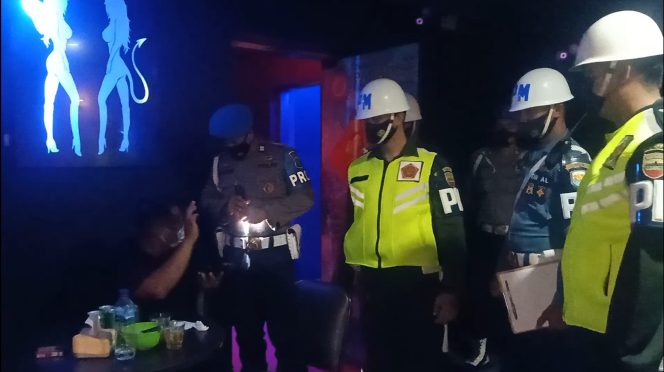 
 Denpom Lanal TBK Razia THM di Karimun, Oknum Aparat Nakal Jadi Sasaran Razia