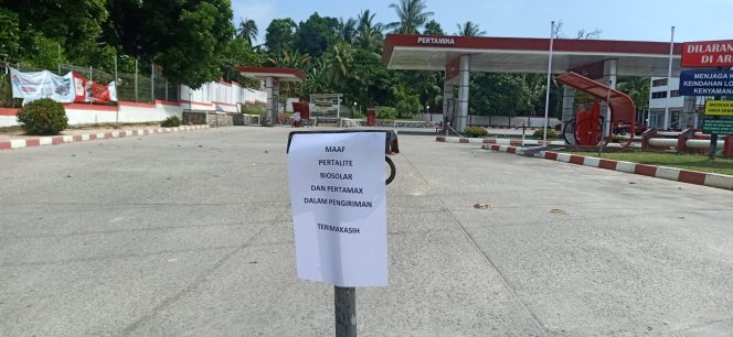 
 Kapal Rusak dan Kondisi Alam Jadi Penyebab Kekosongan BBM di SPBU Poros Karimun