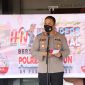 Kapolres Karimun, AKBP Tony Pantano saat menyampaikan kata sambutan di peringatan Hari Pers Nasional 2022 di Mapolres Karimun