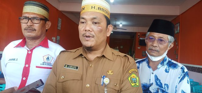 
 Ketua KKSS Kabupaten Karimun, Abdul Gafar (foto: Iyan)