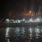 Kapal sotong yang mengangkut sebanyak 15 ton BBM subsidi jenis solar saat ditahan nelayan