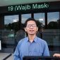 Jhon Asron Purban, Kuasa Hukum anak korban saat diwawancarai di Pengadilan Negeri Tanjung Balai Karimun (f: yan)
