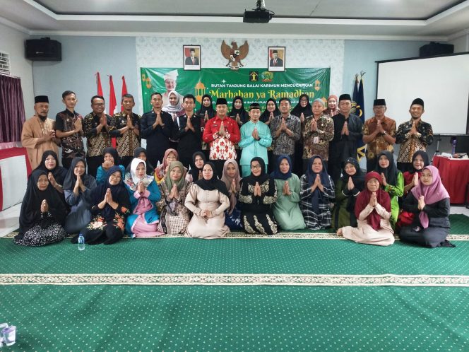 
 Sambut Bulan Suci Ramadhan 1445 H, Rutan Karimun Gelar Pengajian dan Doa Bersama