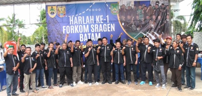 
 Harlah Ke-1, Forkom Sragen Batam Siap Wujudkan Pilkada di Kepri Bersih dan Damai