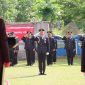 Kepala Imigrasi Kelas II TPI Tanjung Balai Karimun, Zulmanur Arif jadi komandan upacara peringatan hari Pengayoman