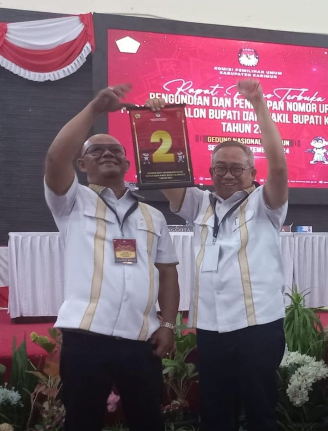 
 Paslon Firmansyah dan Ery yakin dengan Nomor Urut 2 Sebagai Simbol Kemenangan