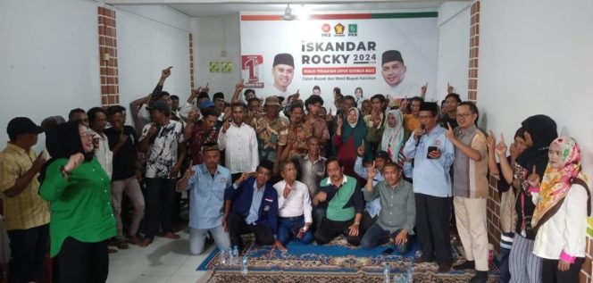 
 Kelompok Nelayan HNSI Kabupaten Karimun Sepakat Dukung Paslon Bupati IsRock
