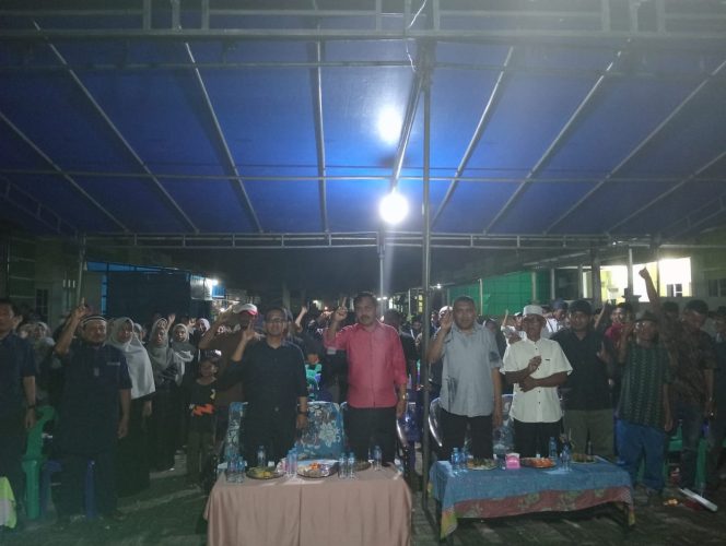 
 Pasangan IsRock Paparkan Program Unggulan saat Kampanye di Perumahan Gladiola