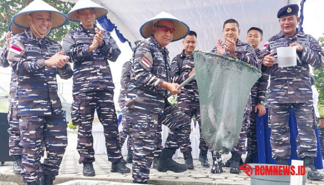 
 Inovasi Ketahanan Pangan: Pangkoarmada I Soroti Peran Strategis Lanal Karimun