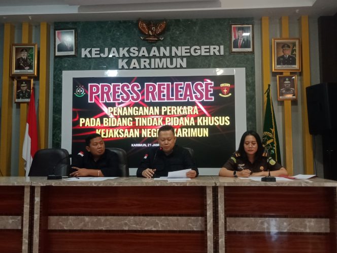 
 Dugaan Korupsi Pembangunan Dermaga Islamic Center Kundur Masuk Tahap Penyidikan Oleh Jaksa