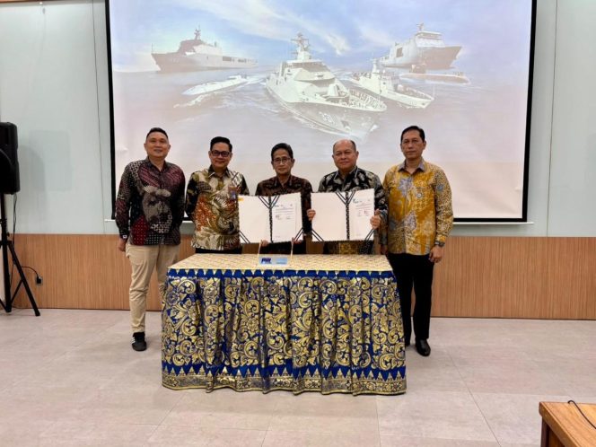 
 Perkuat Industri Perkapalan Nasional, PT DAK Anak Perusahaan PT Timah Jalin Kerjasama dengan PT PAL