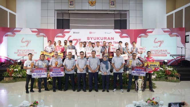 
 Untuk Merah Putih, Langkah Nyata PT Timah dalam 49 Tahun Mendukung Pembangunan Nasional