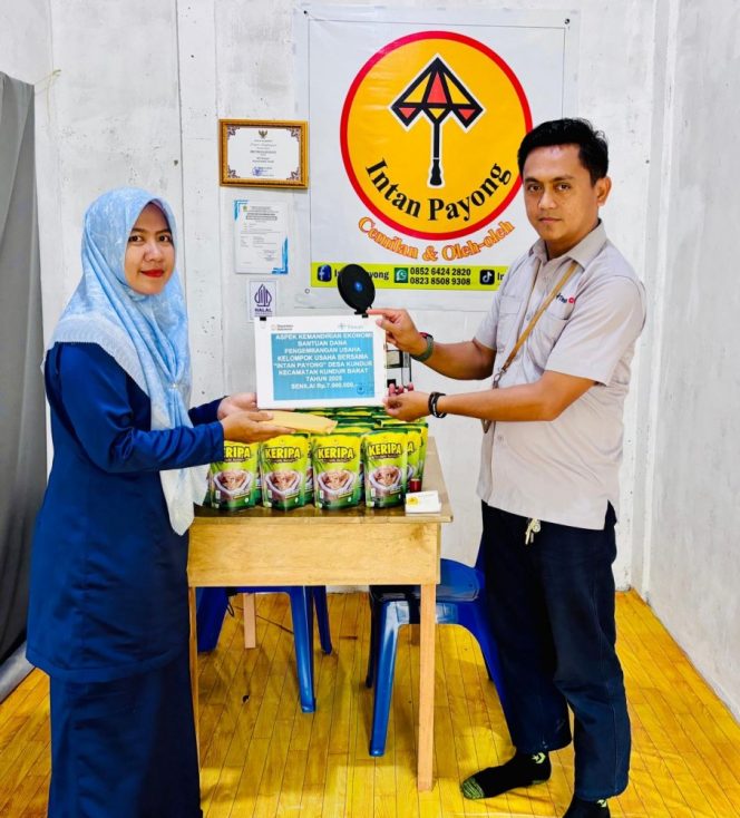 
 PT Timah Peduli UMKM, Bantuan Untuk KUBE Intan Payong Dongkrak Ekonomi Lokal