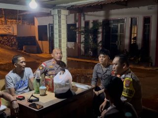 Monitoring Satkamling, Kapolsek Karimun Turun ke Lapangan