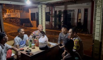 Monitoring Satkamling, Kapolsek Karimun Turun ke Lapangan