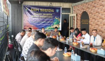 Polres Karimun Bangun Toleransi Imlek dan Ramadhan Melalui Coffee Morning